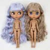 Bambole ICY DBS Blyth Doll 16 BJD Joint Body White Skin Tan Skin Dark Skin Matte Face Nude Doll 30cm Anime Toy Girls Gift 230211