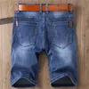 Men's Shorts Casual Summer Thin Black Denim For One's Morality Big Yards Pants Trousers Breeches Jeans Tide