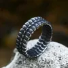 Band Rings Beier New Creative Designs Stainless Steel Viking Dragon Ring for Men Vintage Scale Jewelry