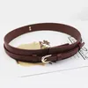 Belts Genuine Leather Women's Waist Belt Wide Female Buckle Waistband Luxury Vintage All Match Cummerbunds For Overcoat Sweater