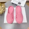 Prado laarzen schoenen schoenen top casual topkwaliteit kwaliteitsdesigner slippers dikke bodem glijbanen schuim rubber muller mannen vrouwen sandalen buiten