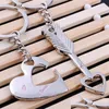 حلقات المفاتيح عشاق الأزياء السهم الأسهم I Love You Heart Chain Keyring Cupid Ring Ring Mobile Mobile Gifts 609 K2 Drop Delivery JE DH41Z