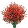 Fleurs décoratives 1 pièces lavande mariage fleur Vase pour la décoration intérieure Grain artificiel noël fausse plante