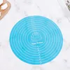 Table Mats 12Inch Silicone Round Baking Cake Dough Mat Placemat TableMat Pastry Pad Tablecloth Kitchen Tools Supplies