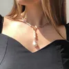 Colliers pendentifs Collier de perles TAUAM A B C D E F G H I J K L M N O P Q R S T U V W X Y Z Lettre initiale anglaise en bambou pour femme