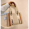 Canvas 2024 Japanse tassen Woody single cloe niche tote handtas schoudertas ontwerper modeontwerp draagbare grote tote dames 225T