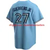 Camisas de beisebol personalizadas 11 Bo Bichette 27 Vladimir Guerrero Jr. 4 George Springer Nate Pearson Cavan Biggio Randa