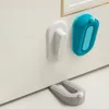 Badtillbehör Set Safety Silicone Door Stoppers Wedge Doorstops Stopper Home Office Bakre hållare Anti-kollision Multifunktionsblock