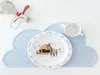 20pcslot Waterproof Silicone Placemat Bar Mat Baby Kids Cloud Shaped Plate Mat Table Mat Home Kitchen Pads