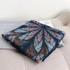 Scarves 2023 Est Voile Leaf Print Shawls Wrap Women Long Soft Floral Beach Scarf Hijab