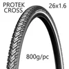 Pneus Michelin Protek Cross 700*28c/35c/38c 26*1.6 Pneus de bicicleta de estrada refletiva de pneu 700c pneu BMX Bicicleta