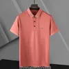 Fashion designer Men's Polo Shirt cotton high quality embroidered short sleeve T-shirt original single Lapel shirts