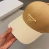 Lüks Casquette Moda Tasarımcıları Şapka Üçgen Şeklinde Sınıf Güneş Koruyucu Kapaklar Mektup Beyzbol Kadınlar ve Erkekler Güneşlik Kapı Spor Top Kapakları Açık Seyahat Hediyesi Güzel
