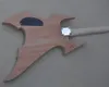 Unusual Shape Original Wood Electric Guitar with Chrome Hardware can be customized