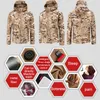 Hunting Jackets Winter Electric Heating Jacket Men Women USB Smart Heated Hooded Heat Ski Suit Hiking Vests Thermal Clothes