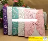 100pcslot nouveauté papillon fleurs carte d'invitation de mariage gaufrage avec enveloppes papier intérieur
