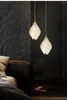 Подвесные лампы Nordic Modern Ceramic Restaurant Restaurant El Sales Designer спальня спальня для спальни Лестница лепестка люстра