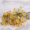 Dekorativa blommor unika vackra bleklösa ultravioletta skydd Gypsophila Silk för Home Artificial