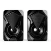 Portable Speakers X2 Stereo Sound Surround Loudspeaker with Light for Desktop Laptop PC Computer USB Powered Subwoofer