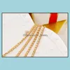 Pendant Necklaces Pendants For Women Wholesale Fashion Korean Turkish Novel Jewlery 18K Gold Plated Chain Long Charms Chains Pearl D Dhbtq