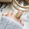 Cluster anneaux mode rétro 925 argent sterling maria ring de haute qualité Design vintage pour les femmes originales de joaillerie fine charmes cadeau