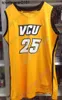 كرة السلة قمصان VCU كرة السلة Jersey NCAA College De'riante Jenkins Marcus Evans Marcus Santos-Silva Issac Vann Corey Douglas Mike'l