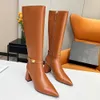 Сапоги круглые ноги на молнии женские резиновые туфли Rain Luxury Designer Boots-Women Sexy High High Heels Low White Ladies F 35-42