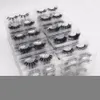 Lidschatten RED SIREN Mink Lashes Großhandel Wimpern Bulk 53050 Paar Soft Fluffy Messy Natural Makeup 230211