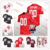 Fotbollsanpassad sömnad WSU Football Jersey Mark Rypien Rueben Mayes Turk Edwards Mel Hein Jack Thompson Gardner Minshew II Washington State