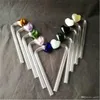 Peach Heart Glass Bongs Akcesoria Hurtowe Szklane Bongs Akcesoria, szklana dziwka, dym z rurą wodną