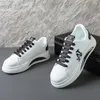 Sapatos casuais basquete de luxo de couro tênis brancos pretos marcas famosas conforto masculino masculino