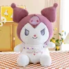 En çok sat kuromi peluş yastık doldurulmuş peluş oyuncak hayvan özel japonya sanrio peluş oyuncak anime figür