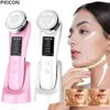 Face Massager RF Skin Tightening Machine Face Lifting Device For Wrinkle Anti Aging EMS Skin Rejuvenation Radio Frequency Massager 230211