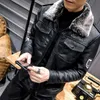 Men's Jackets 6XL 7XL 8XL Homme Winter Motorcycle Leather Warm Plus Velvet Thick Retro Vintage Leisure Mens Coat 230213