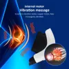 Masseurs de jambes Chauffage électrique Genouillère Masseur à compression d'air Thérapie infrarouge Soulagement de l'arthrite articulaire Douleur Physiothérapie Genouillère Massage 230211