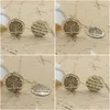 Charms 100 st/Lot Tree of Life Pendant Family Where