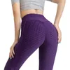 Calças ativas Moda Alto nylon elástico Esportes de perneiras para mulheres Empurre ioga sólida com elegância de ginástica de booty de booty ginásio