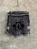 Exquise borduurwerk designer shorts us size knappe gebreide shorts hoge quitality stretch comfortabele materiaal luxe casual broek