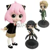 Anime Manga Cartoon Spy X Family Figure Anya Loid Yor Forger Figurin PVC Action Model Dolls Toys for Children Gifts 230213