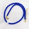 Чокер чокеры богемские красочные бусинки Ожерелье для женщин Мод DIY 26 букв. Подвеска для летних ювелирных ювелирных изделий Pear22