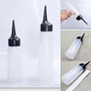 Storage Bottles 150ml 250ml Plastic Hair Cleaning Dye Drop Bottle Salon Color Applicator Scale Hairdressing Measuring Tool