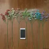 Kwiaty dekoracyjne Piękna gałąź opiekuńcza sztuczna plastikowa sztuczne rośliny DIY Kwiat Układ ślubny