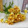 Decorative Flowers Blooms Artificial Flower Vintage Windmill Chamomile Silk Home Wedding Decoration Flores