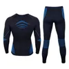 Men's Thermal Underwear Long Johns Mens 2023 Winter Bamboo Fiber Sports Set Windproof Warm Thermo Quick Dry Suit For Men
