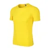 T-shirts pour hommes respirant mince col rond T-Shirt sport affaires en gros à manches courtes Logo imprimé