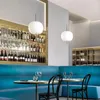 Kolye lambaları İtalya Yaratıcı Led Işıklar Modern Minimalizm Yemek Odası Yaşam Lambası Ev Dekoru Işık Armatürleri Asma