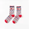 Women Socks Happy Tide British Style Personlig Par Cotton Long Tube grossist Män