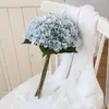 Decoratieve bloemen Kunstmatige zijde roze hortensia bruiloft Kerstmateriaal Materiaal Decoraties Vazen voor huis buiten tuin nepplanten