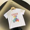 Fashion Letter Printing Tops Kids Designer Clothes Summer Short Sleeve Classic Childrens Tops Unisex Casual Tshirts High Quality