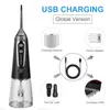 Other Oral Hygiene 5 Modes Irrigator USB Rechargeable Water Floss Portable Dental Flosser Jet 300ml Teeth Cleaner6 230211